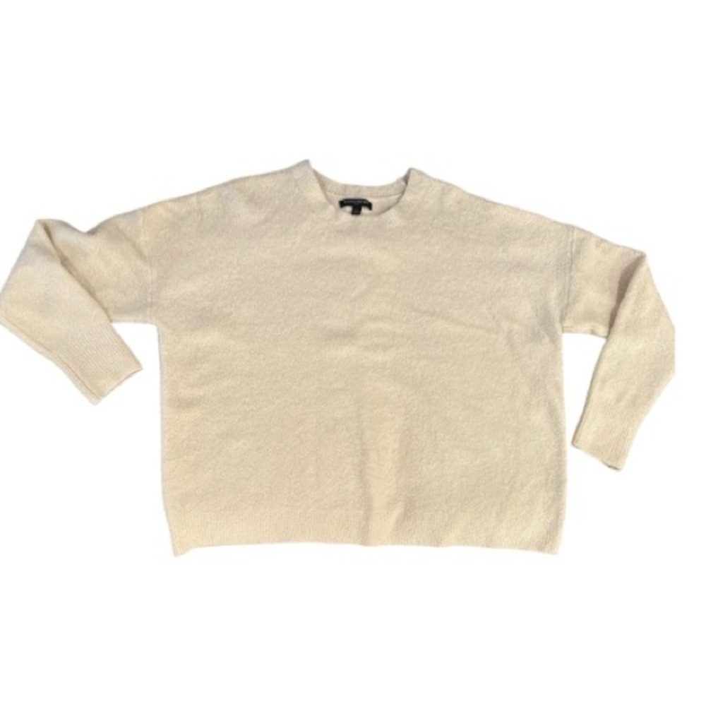 Banana Republic Women's Soft Cream Crew Neck Sweater